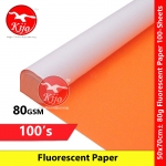 【100-Sheets】 50x70cm± Fluorescent Paper 80gsm #Kertas #Pendarfluor #Fluorescent #Paper #荧光纸 #6933